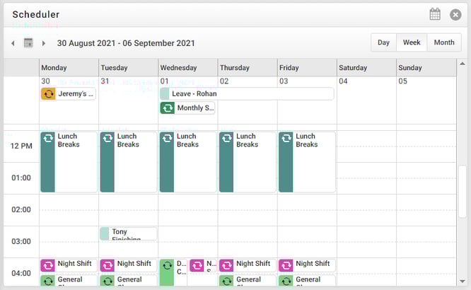 FullSchedule