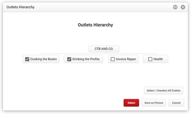 OutletSelection