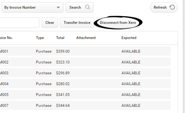 XeroDisconnect