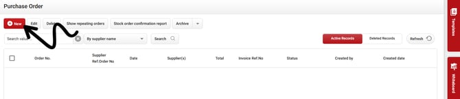 purchase order - new