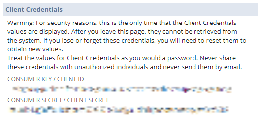ClientCredentials