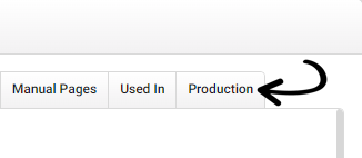 Creating Production Stock Items