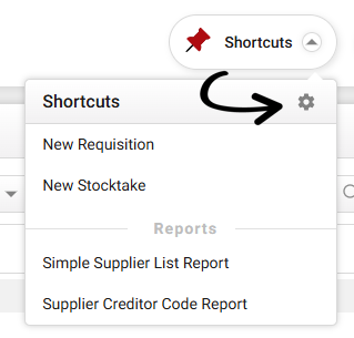 shortcuts-expanded-drop-down-arrow