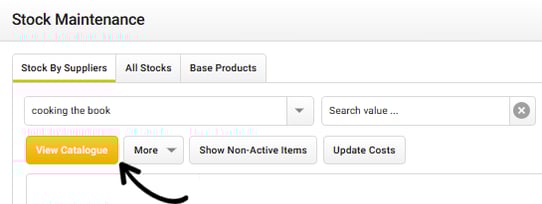 view catalogue button